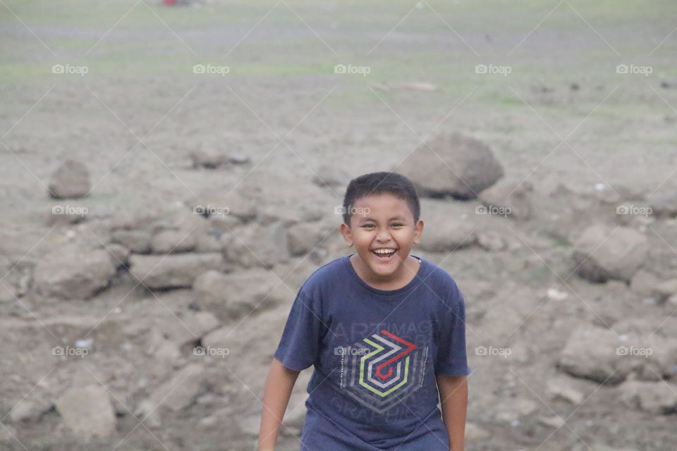 The sempor is place of natural destination, located in Kebumen. My brother very happy in sempor, he is smile and playing with me.