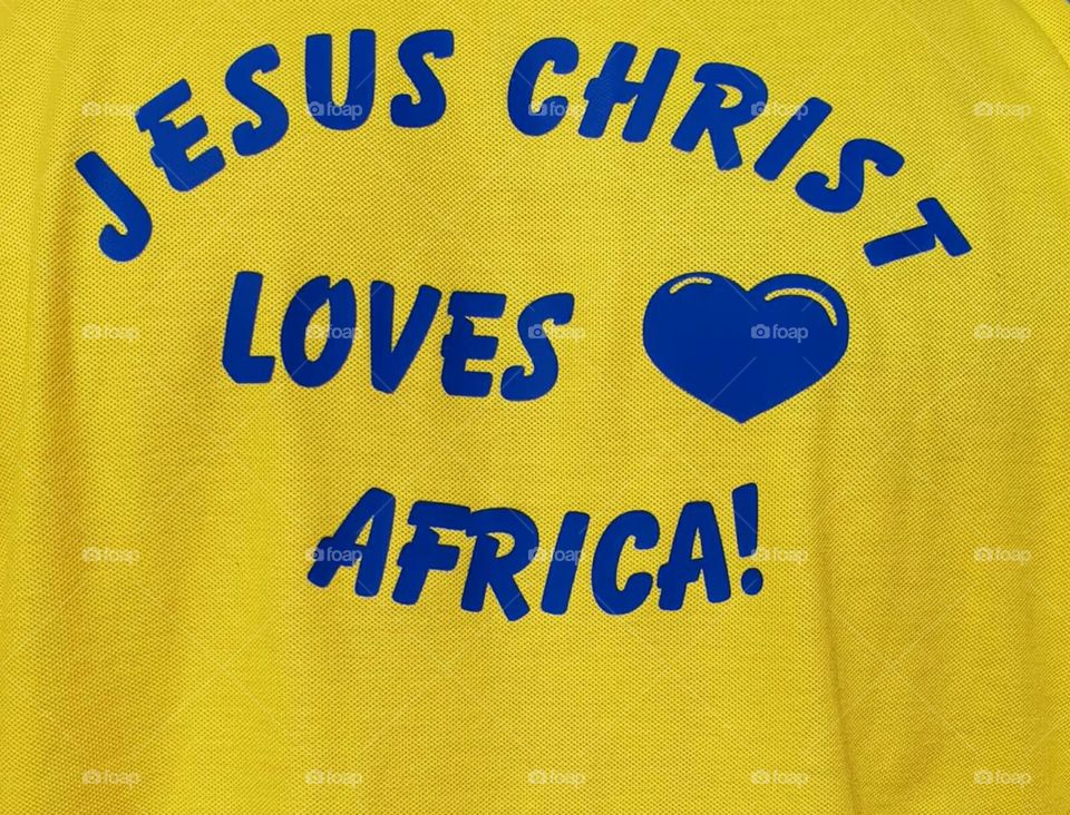 Jesus Christ Loves Africa