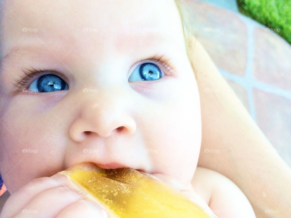 Popsicles for teething