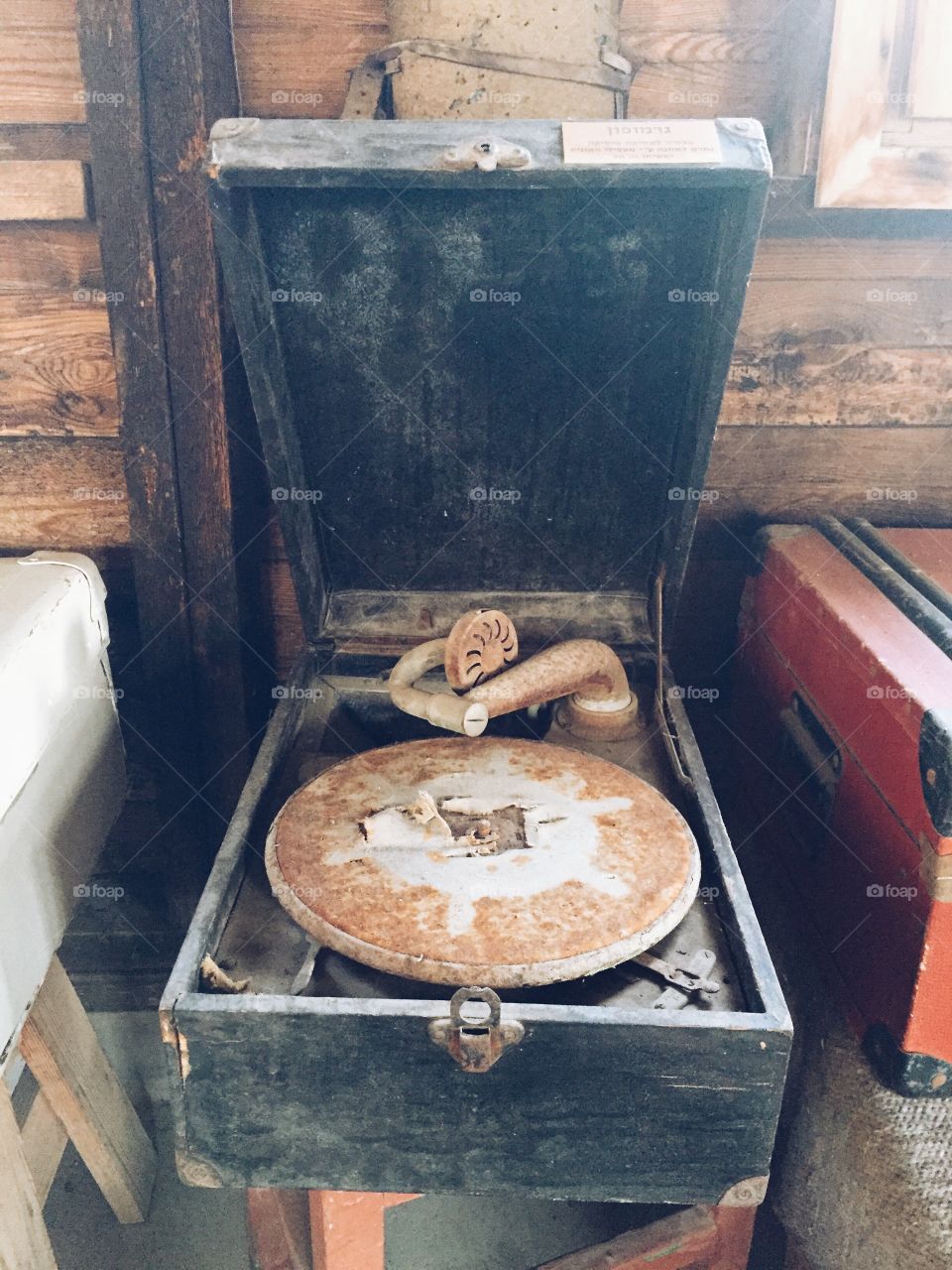 Vintage phonograph 