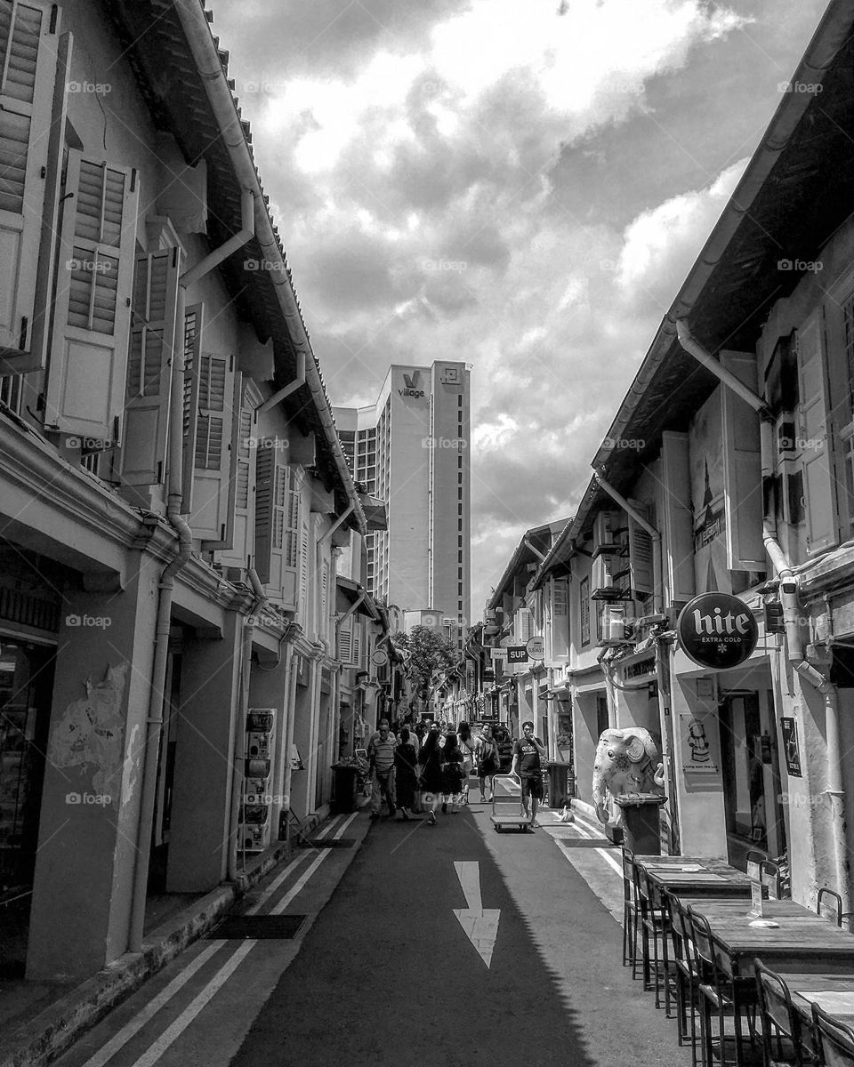 Haji lane, singapore