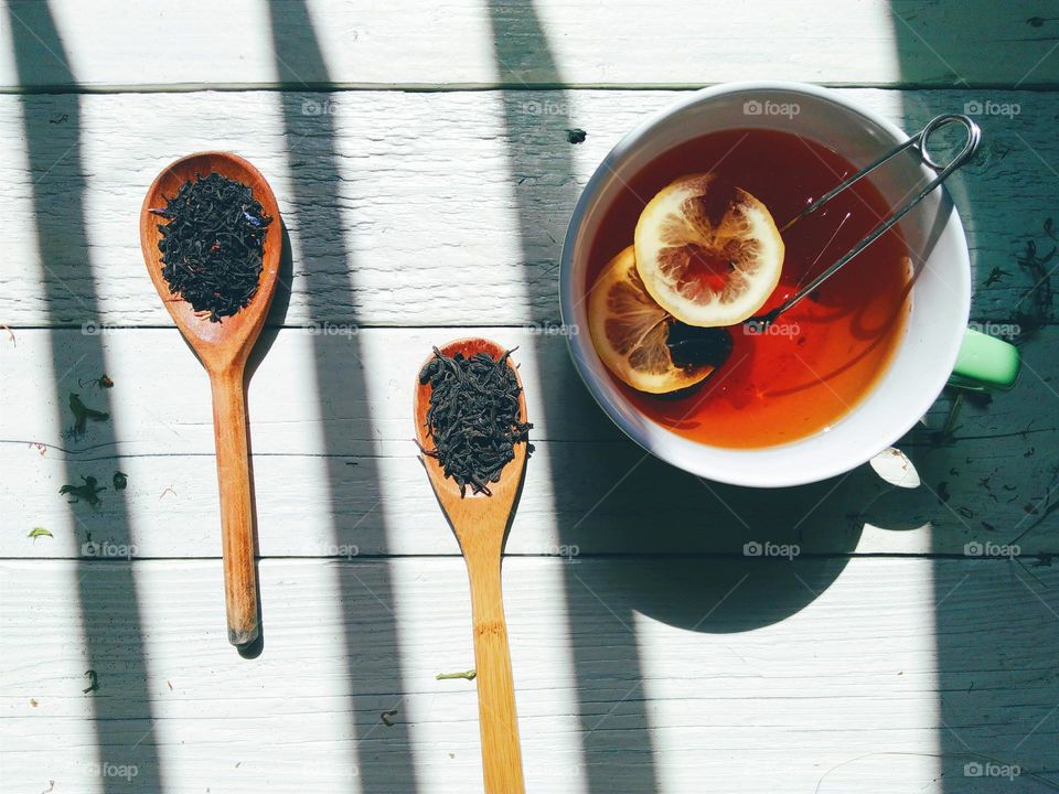 Close-up of a tea