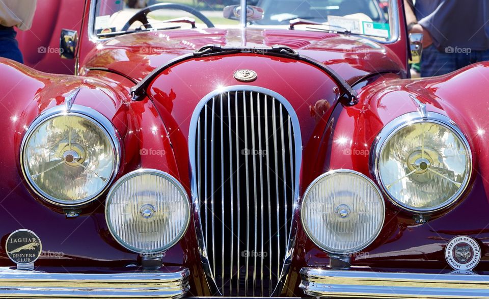 Jaguar vintage car