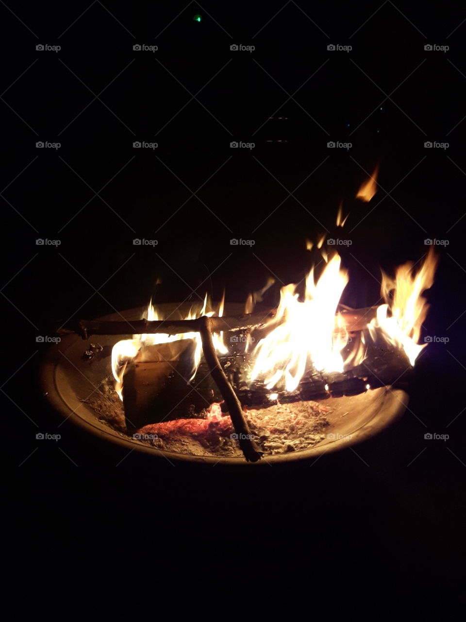 Night time fire