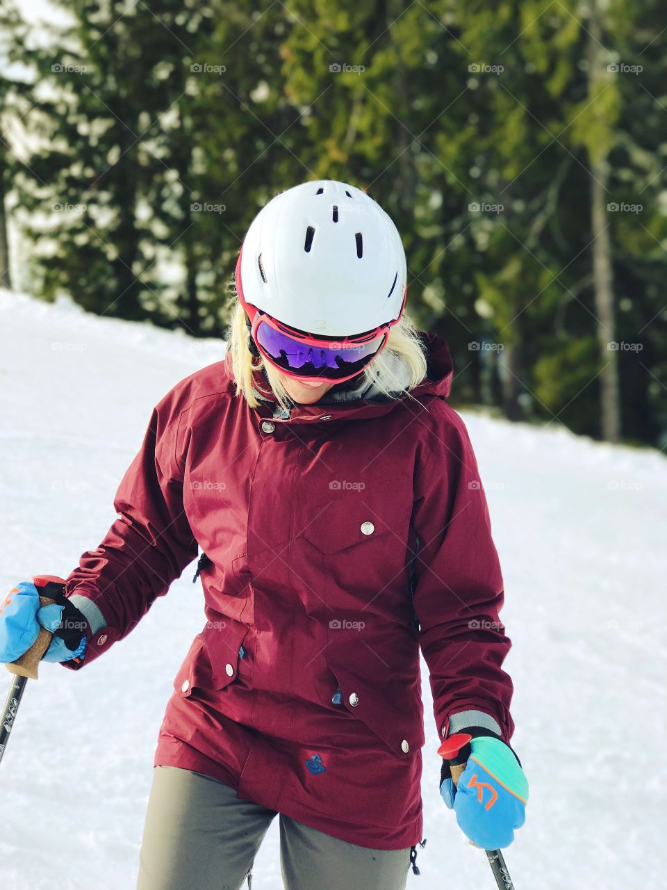 Ski girl