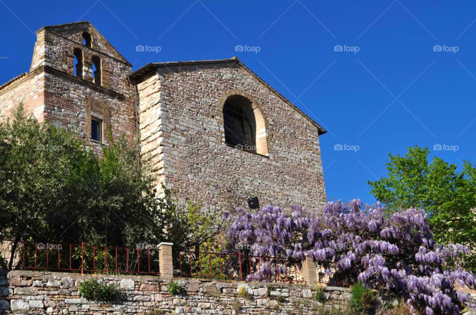 italy building blue sky old building by micheled312