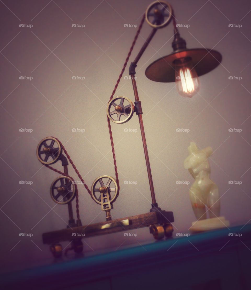 Handmade table lamp 