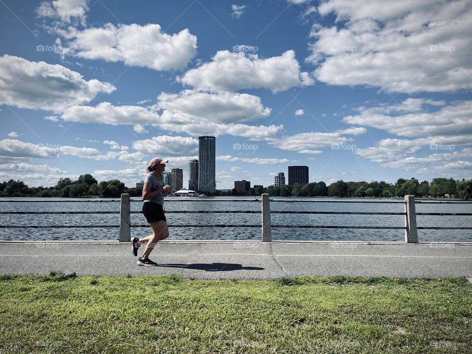 Jog along the Rideau Canal in Ottawa…