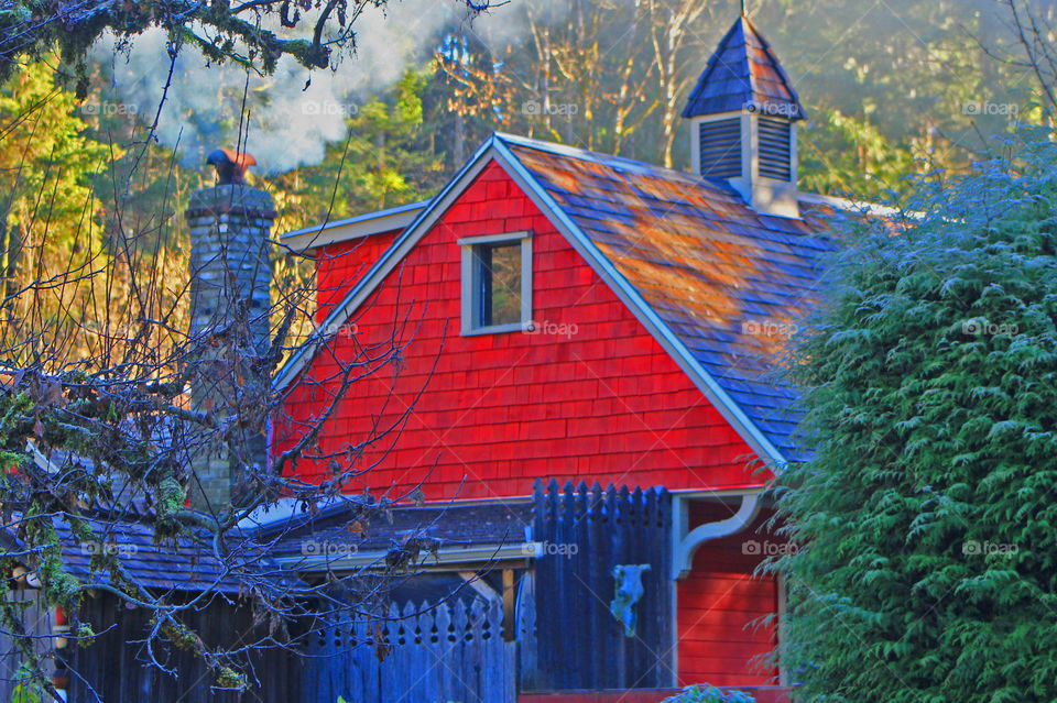 Ive been experimenting with light, colours, filters, textures and effects. This is a picture of a red house where I’ve supersaturated the colours to emphasize the natural light and make the texture and colours pop!