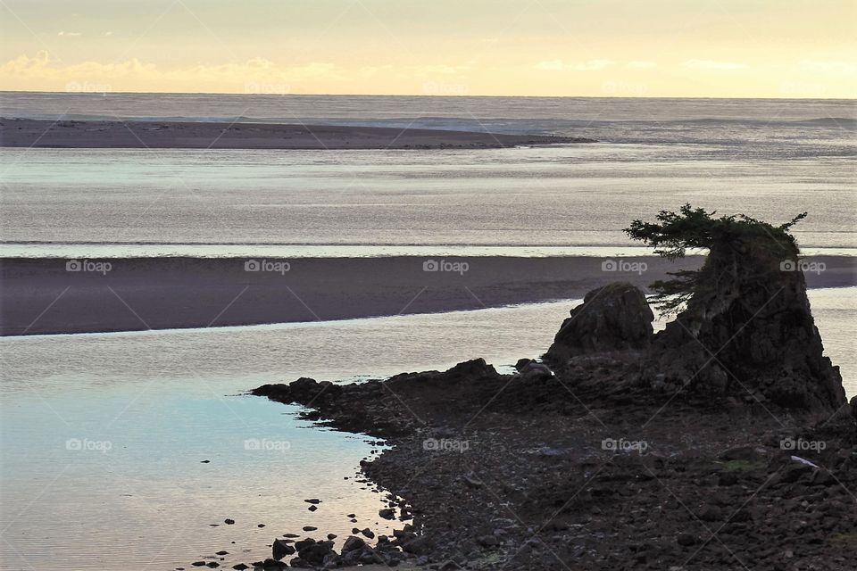 Sunset on Oregon's coast