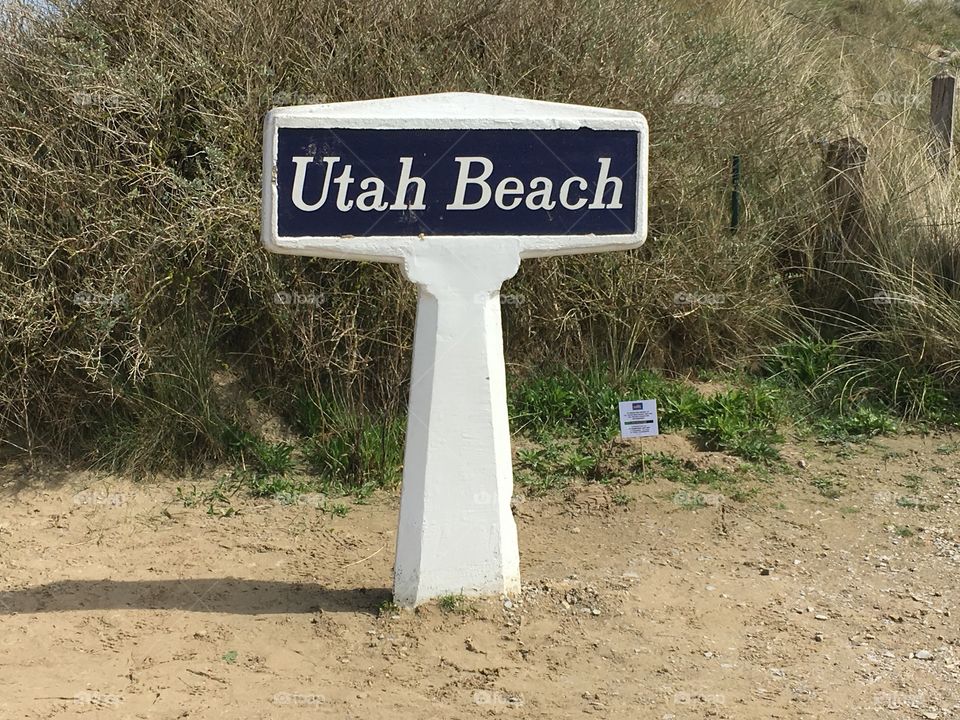 Utah Beach, Normandie, France, World War 2