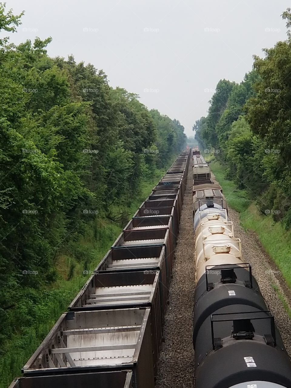 Just a train passing by