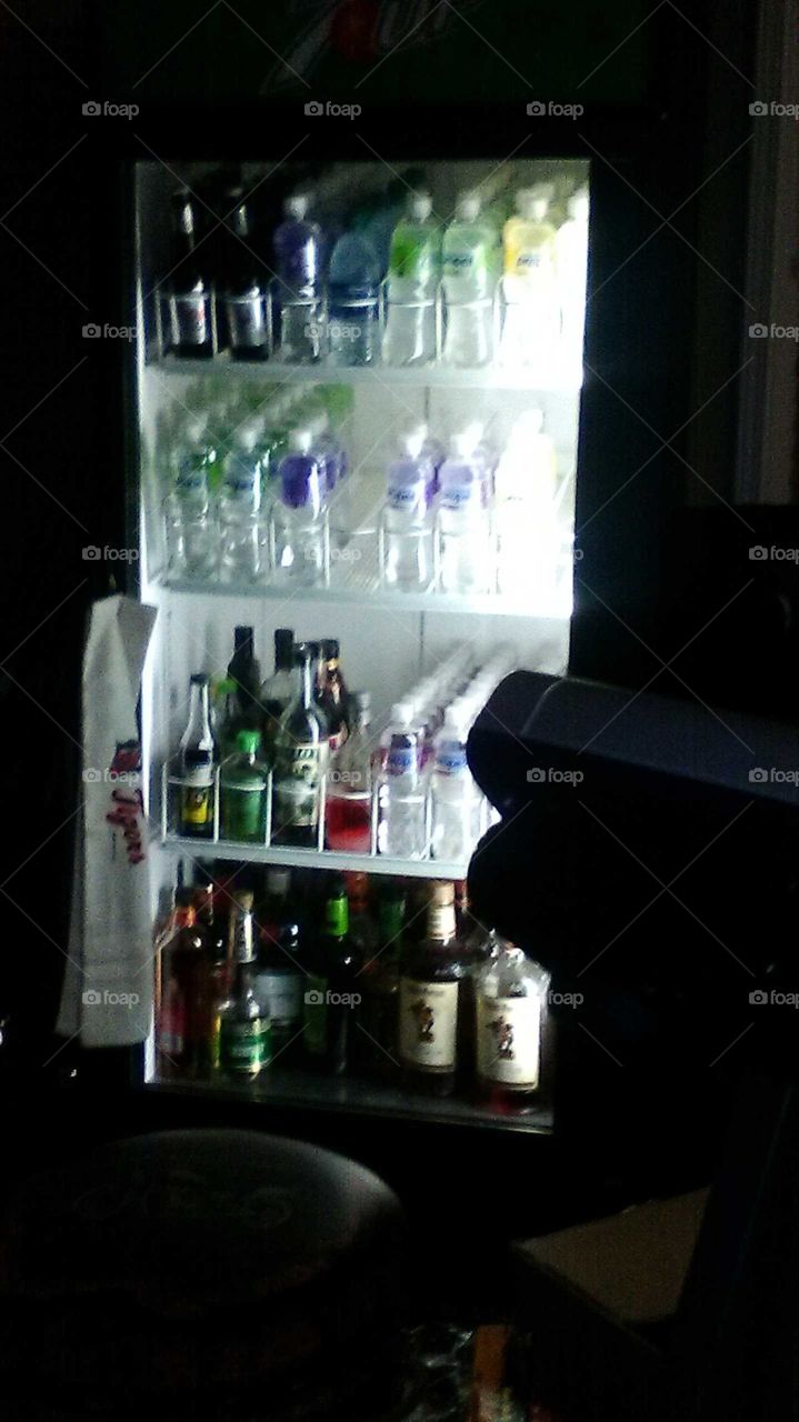 stocked cooler