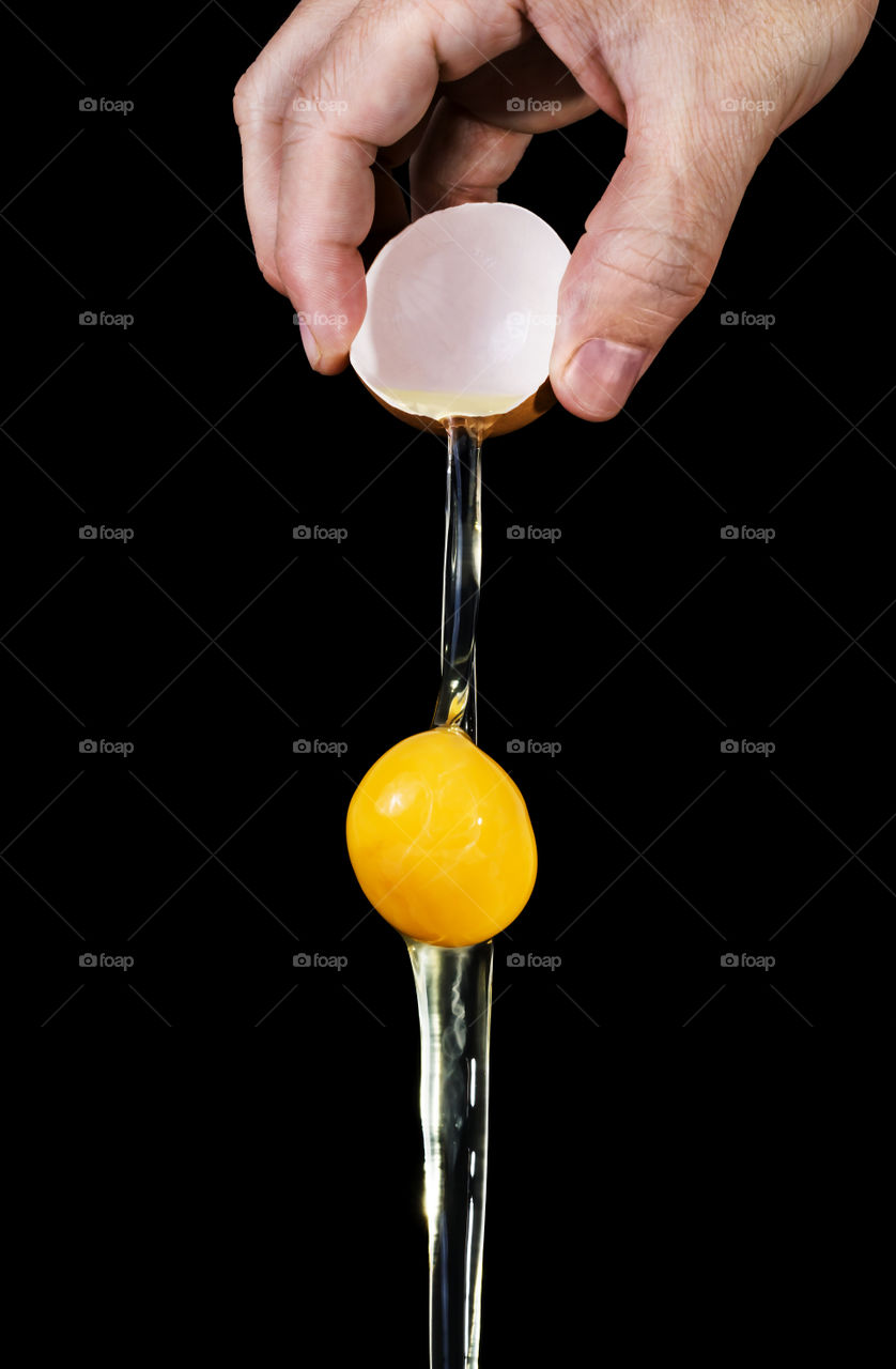 Mid-air egg