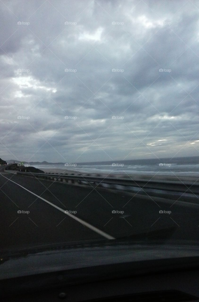 Landscape, Road, Storm, Travel, Sky