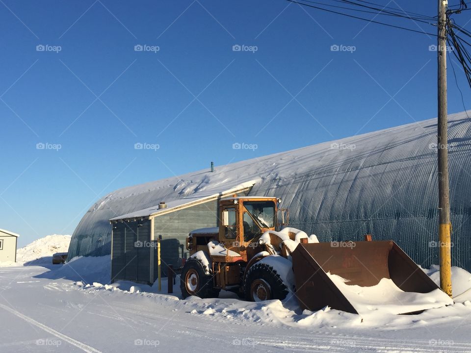 Snow, Winter, Vehicle, Ice, Cold