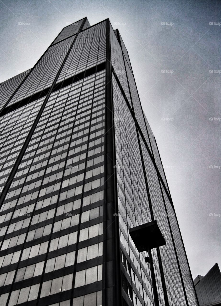 Willis Tower, Chicago. Formerly called the Sears Tower
