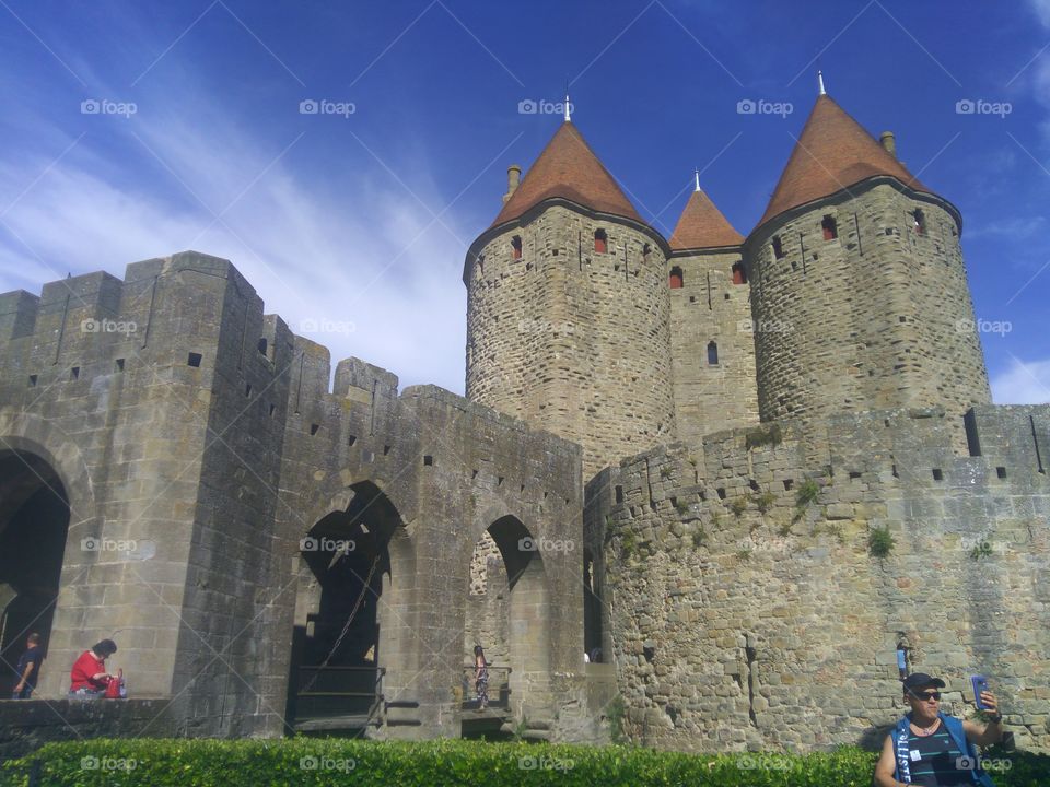 medieval Carcassonne