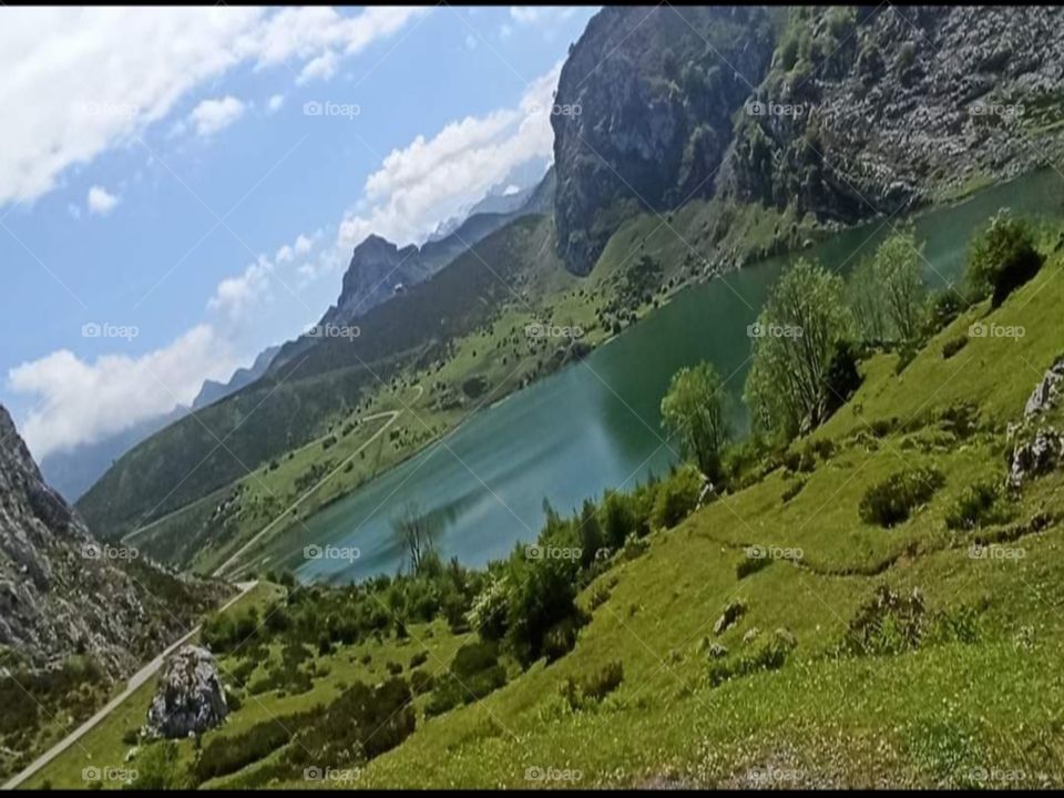 Enol Lake in Covadonga