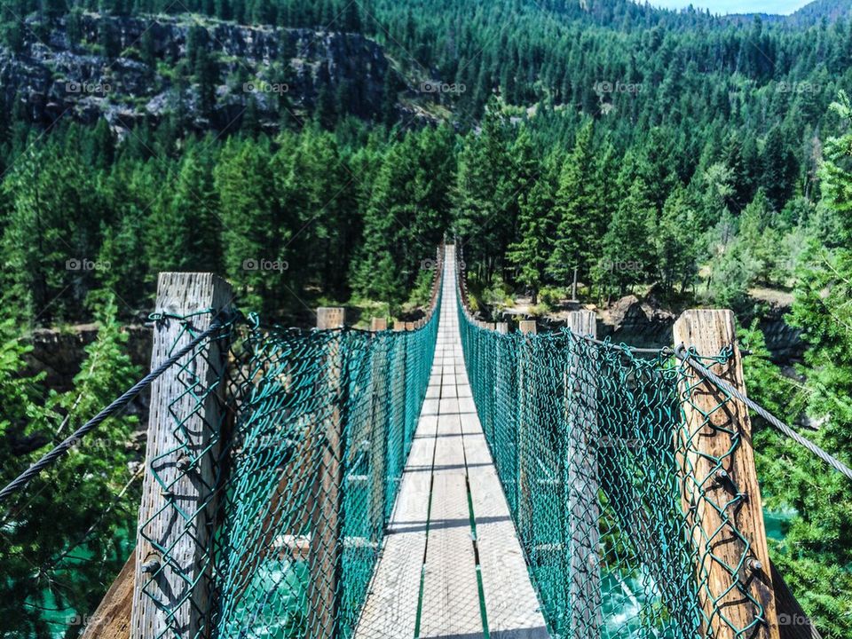 Swinging bridge 