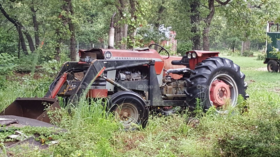 Tractor Waiting