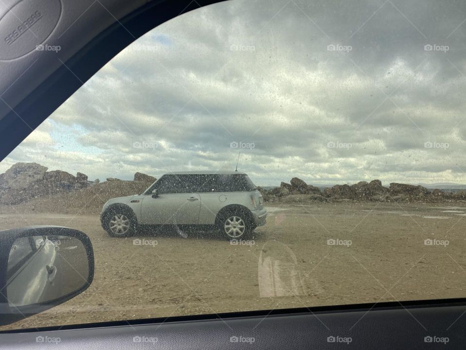 Driving on a cold weather,Cold outside,warm inside 🥰