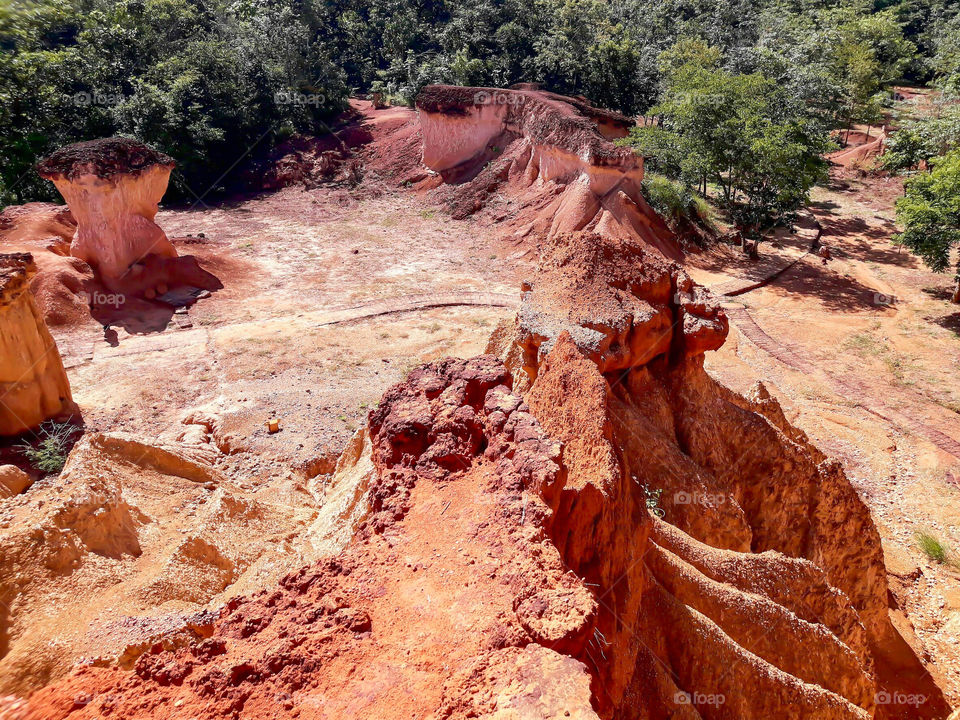 Grand Canyon of Thailand was known as Phae Mueang Phi ,Phrae in Thailand