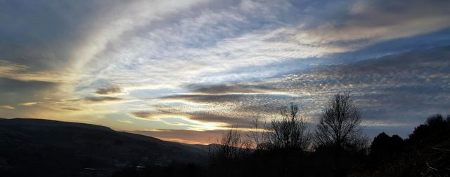 Sunset over Slaithwaite, West Yorkshire