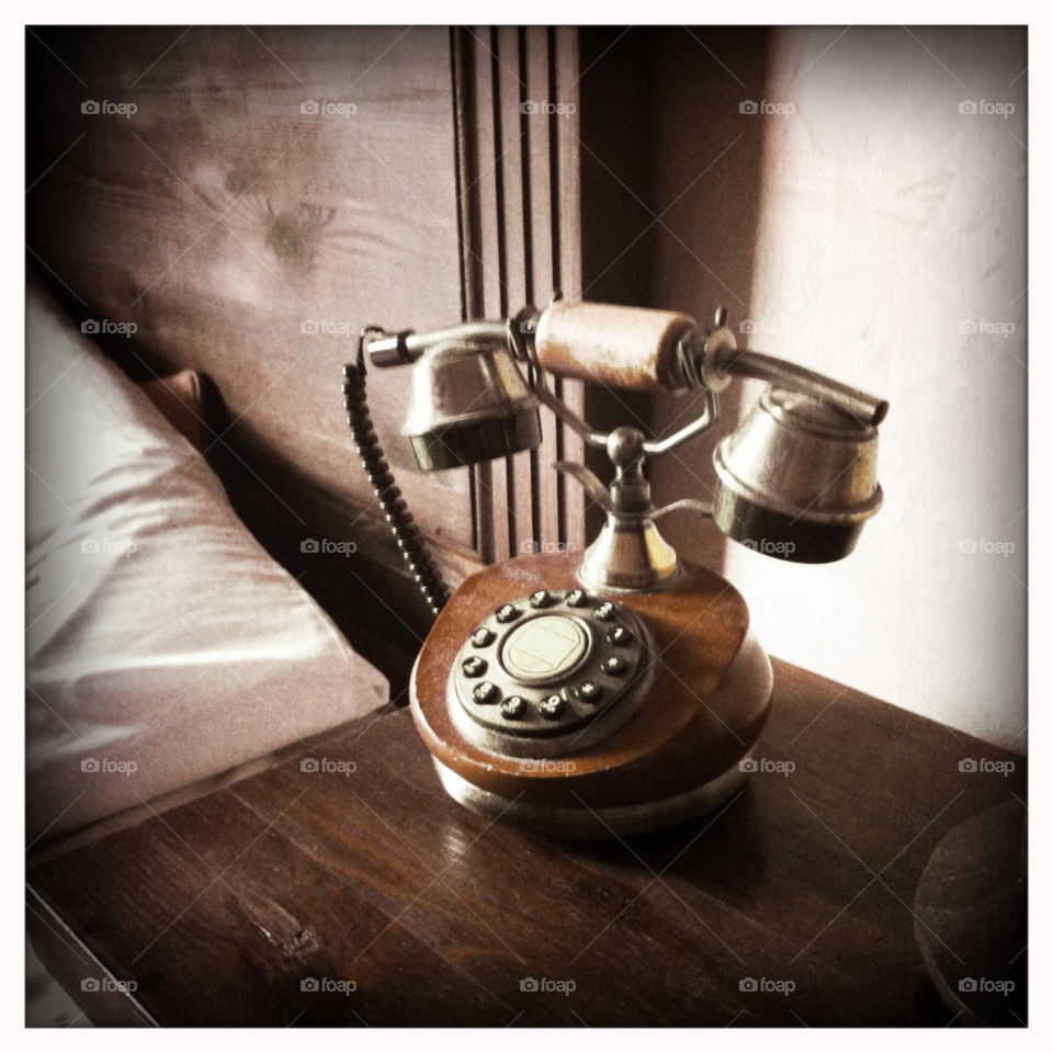 vintage telephone old school cuba by MegTStewart
