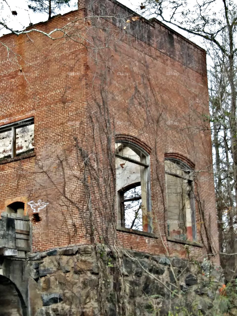 High Falls Georgia ruins