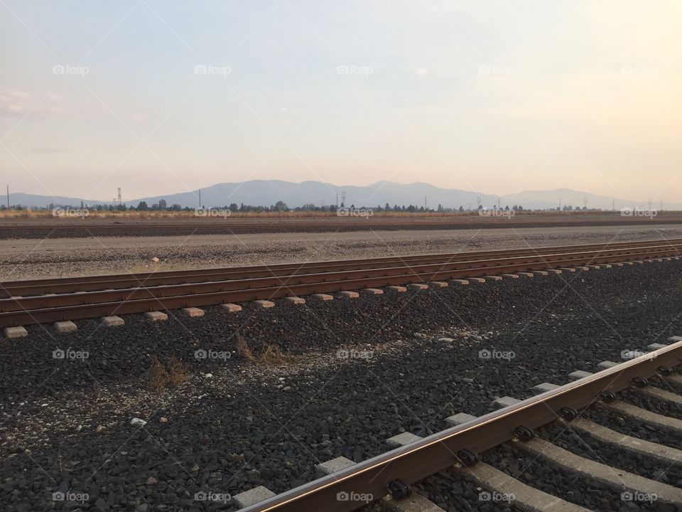 Road, Railway, Track, Locomotive, No Person