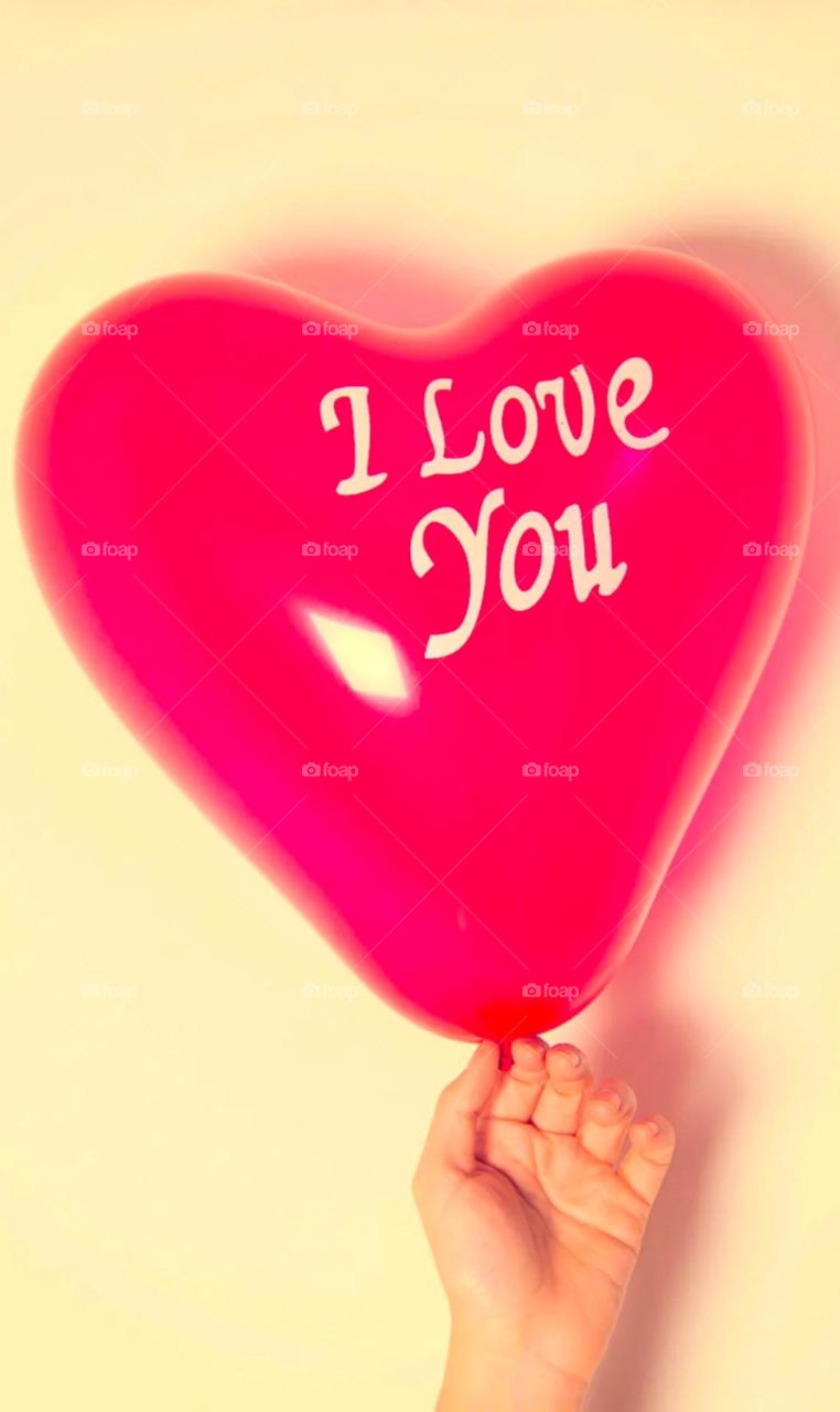 Wow red balloon I love you balloon use for prapose a partner nice love colour