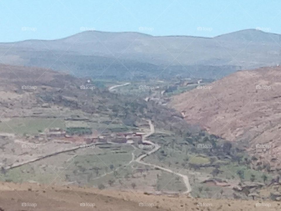 Beautiful rural building in Morocco