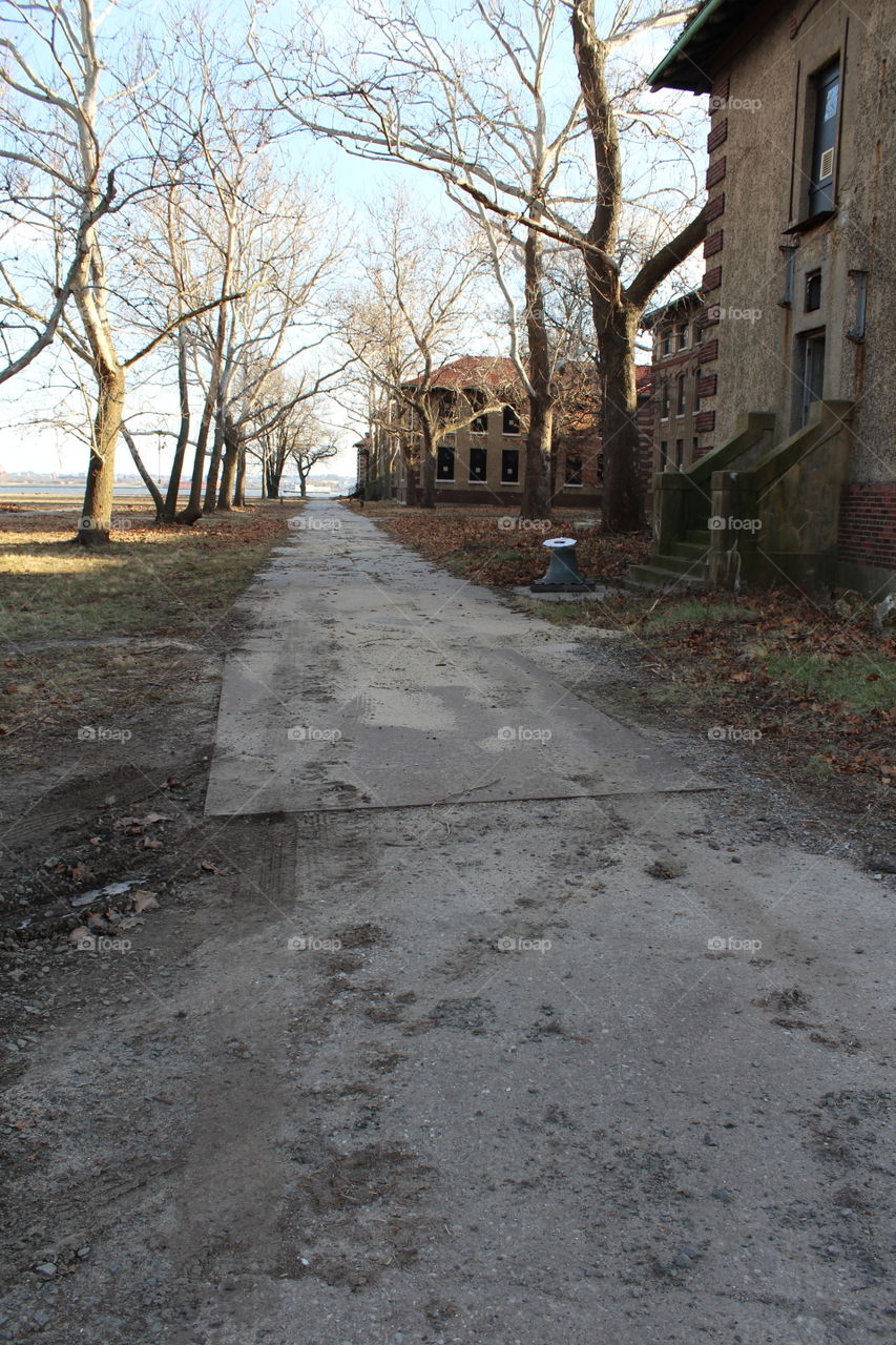 Abandoned Ellis island 