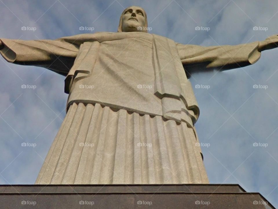 The statue of Christ the Redeemer in Brazil
