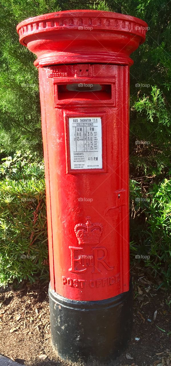 Red British Mailbox 