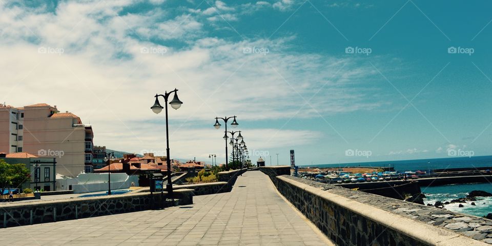 Tenerife walkway