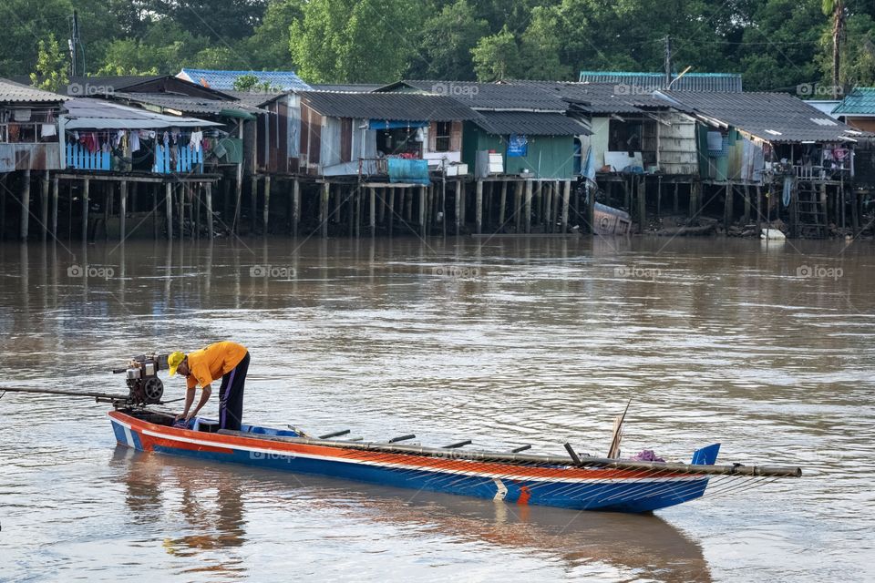 Slow life of thailand