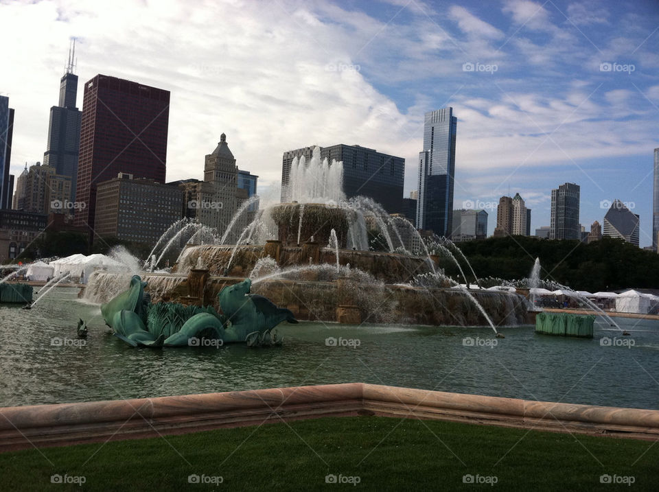 fountain chicago buckingham illinois by kimikaboo