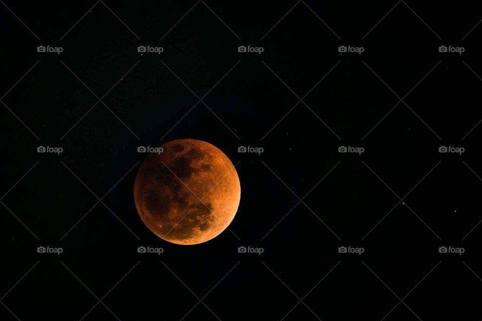 red blood moon