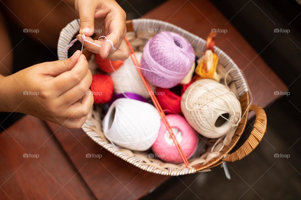 Crocheting