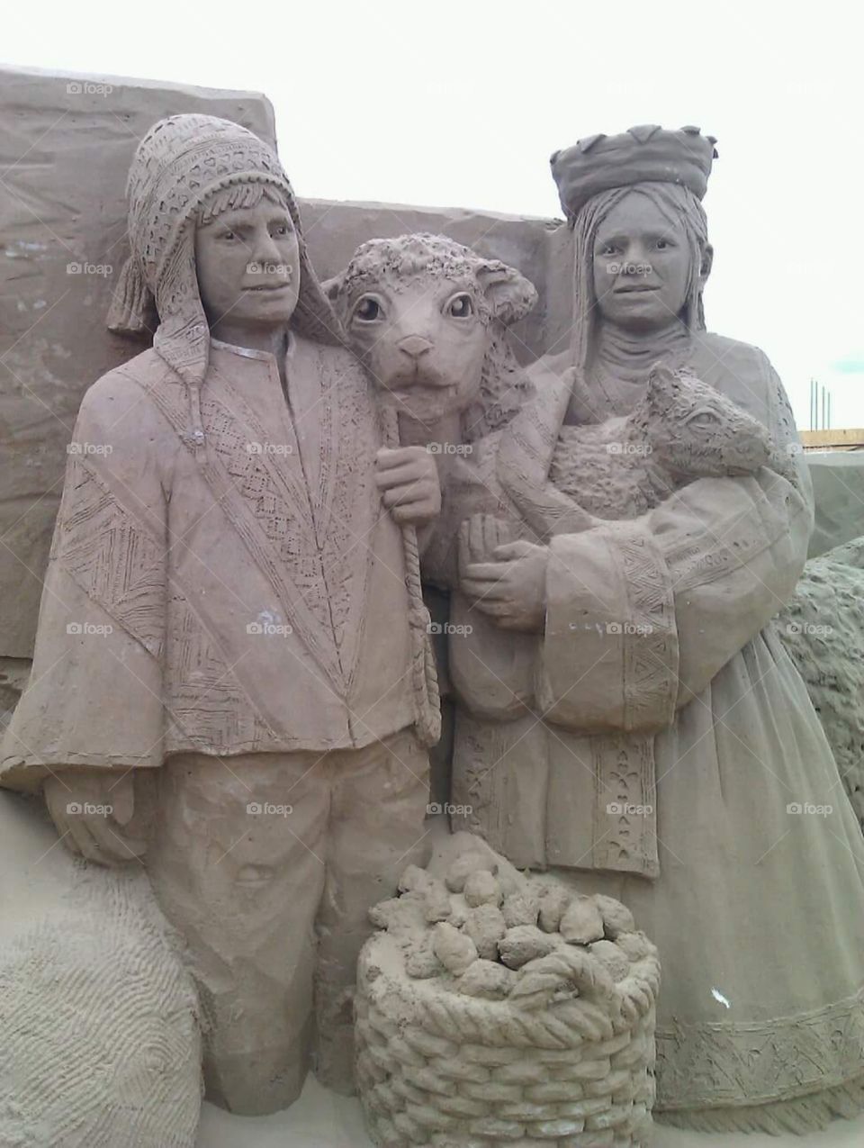 sand sculptures