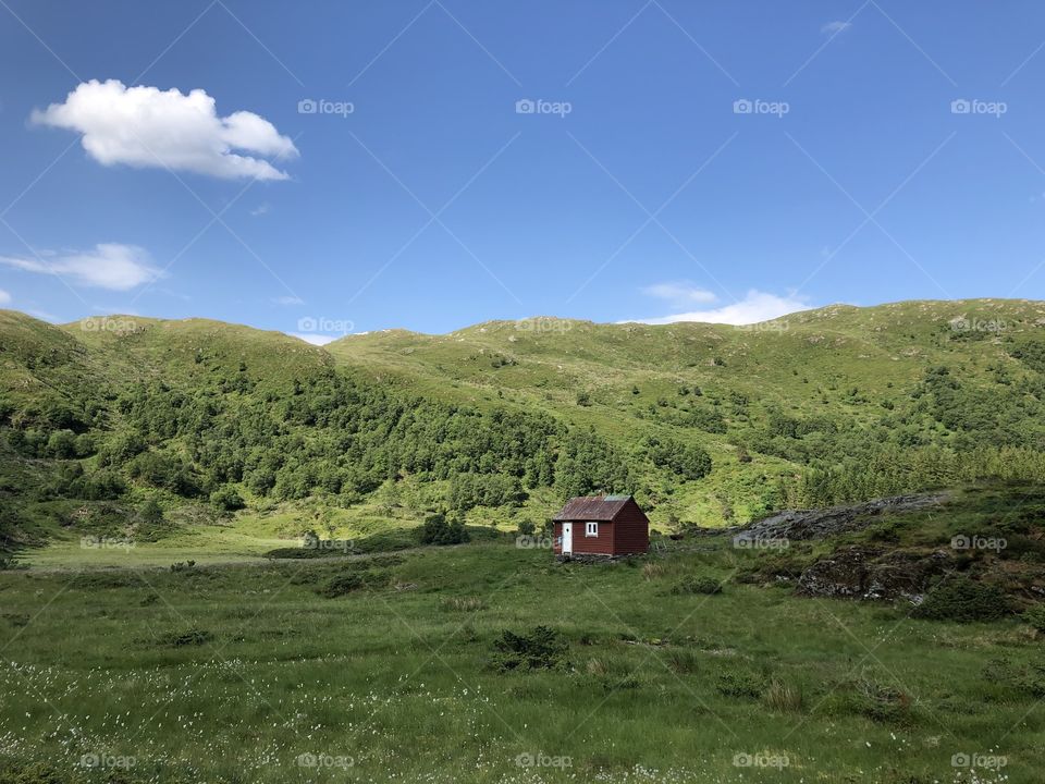 Reppadalen in Arna, Norway
