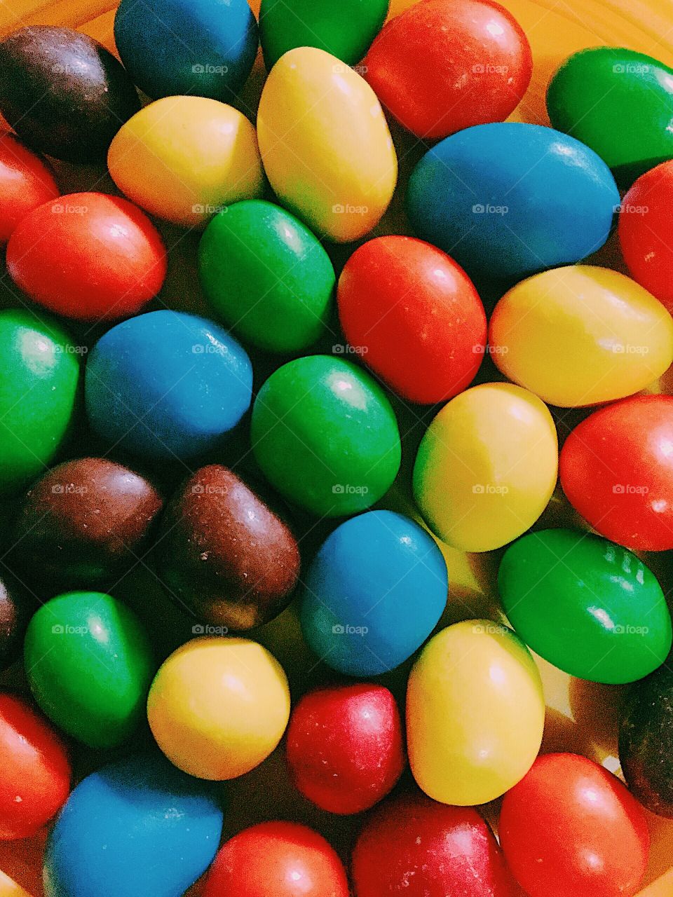Colorful candies close up.