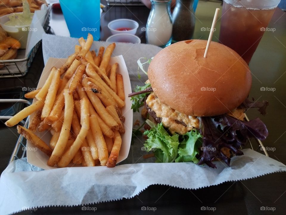 Mexican Street Corn Burger