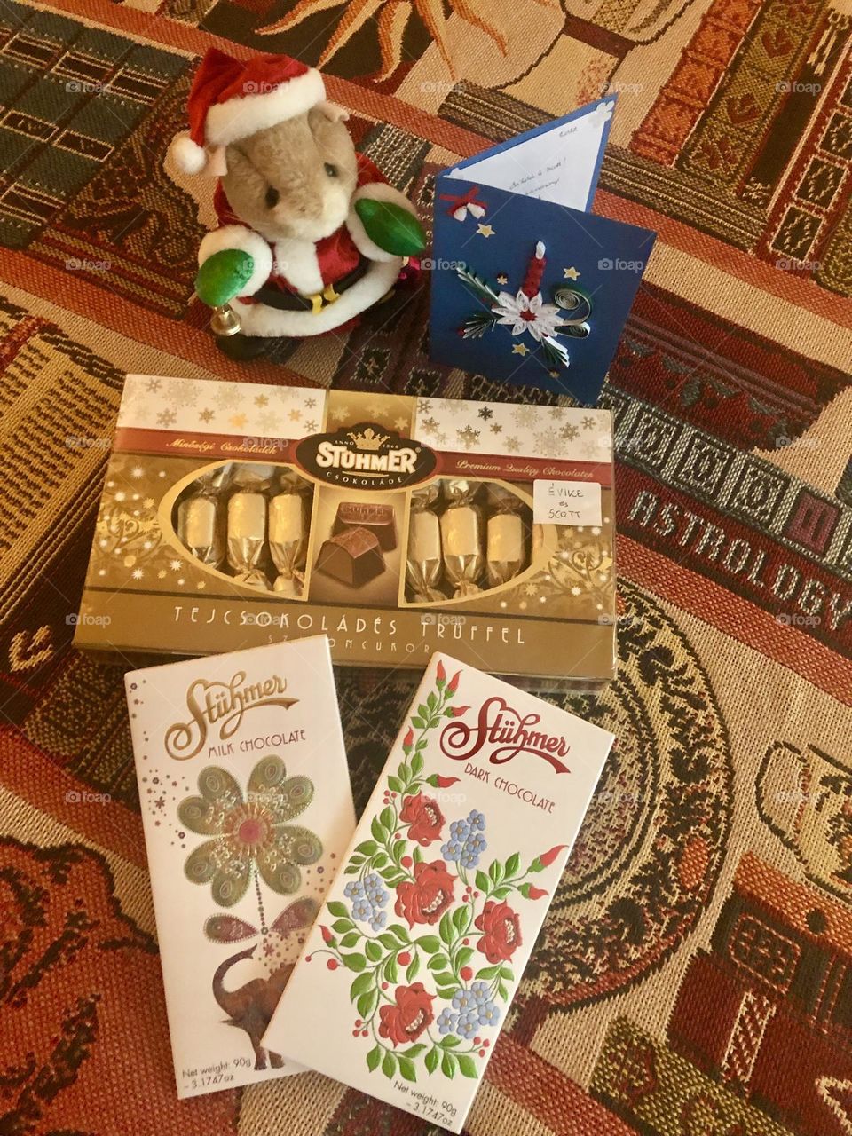 Christmas gifts and chocolates / Hungarian gifts 