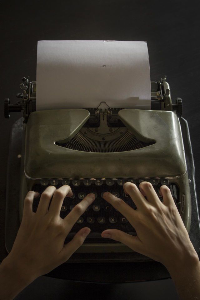 Love typewriter
