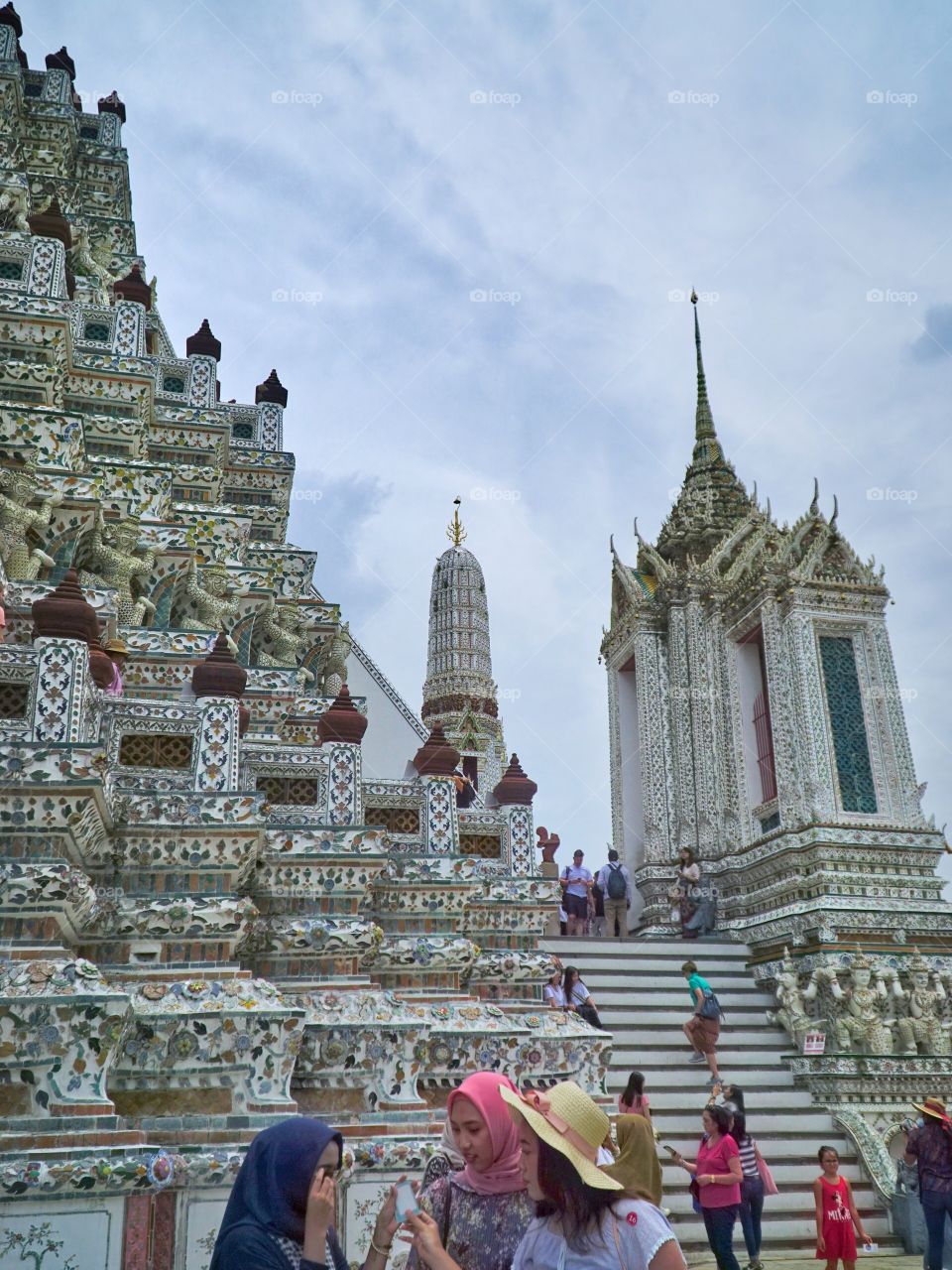 wat arun temple in bangkok thailand