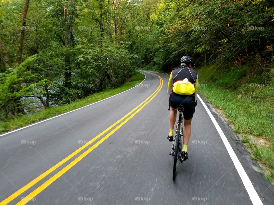 Cycling in southwestern Virginia