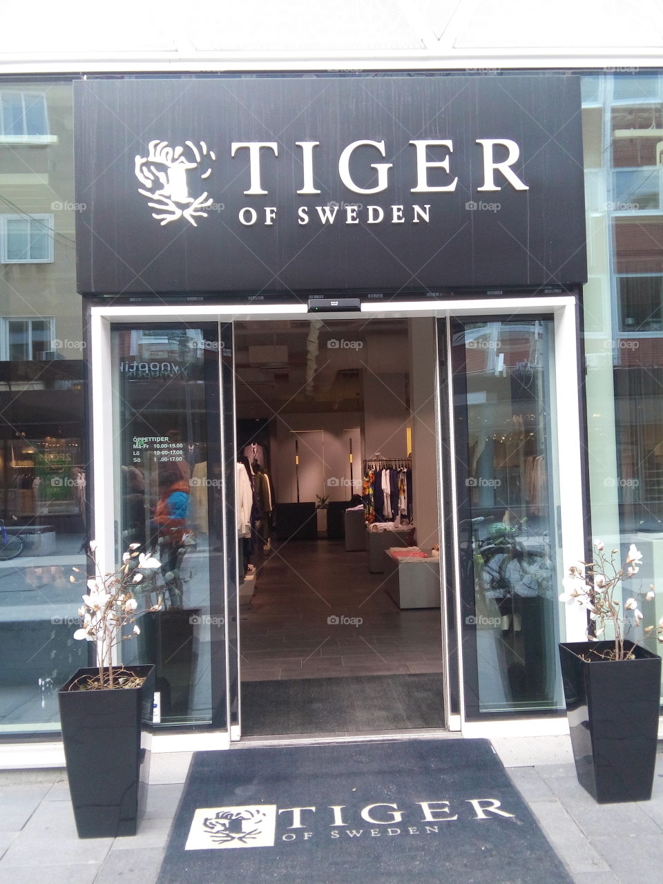 tiger of sweden store in Umeå